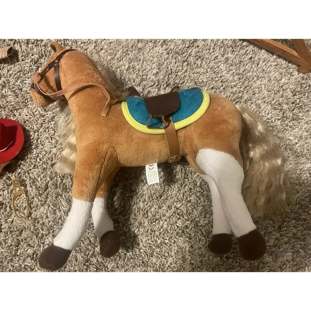 Vintage Only Hearts Horse & Pony Club Lot Barn Doll Horse Accessories Play-set